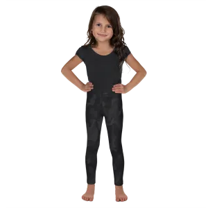 Black Camo Leggings for Girls