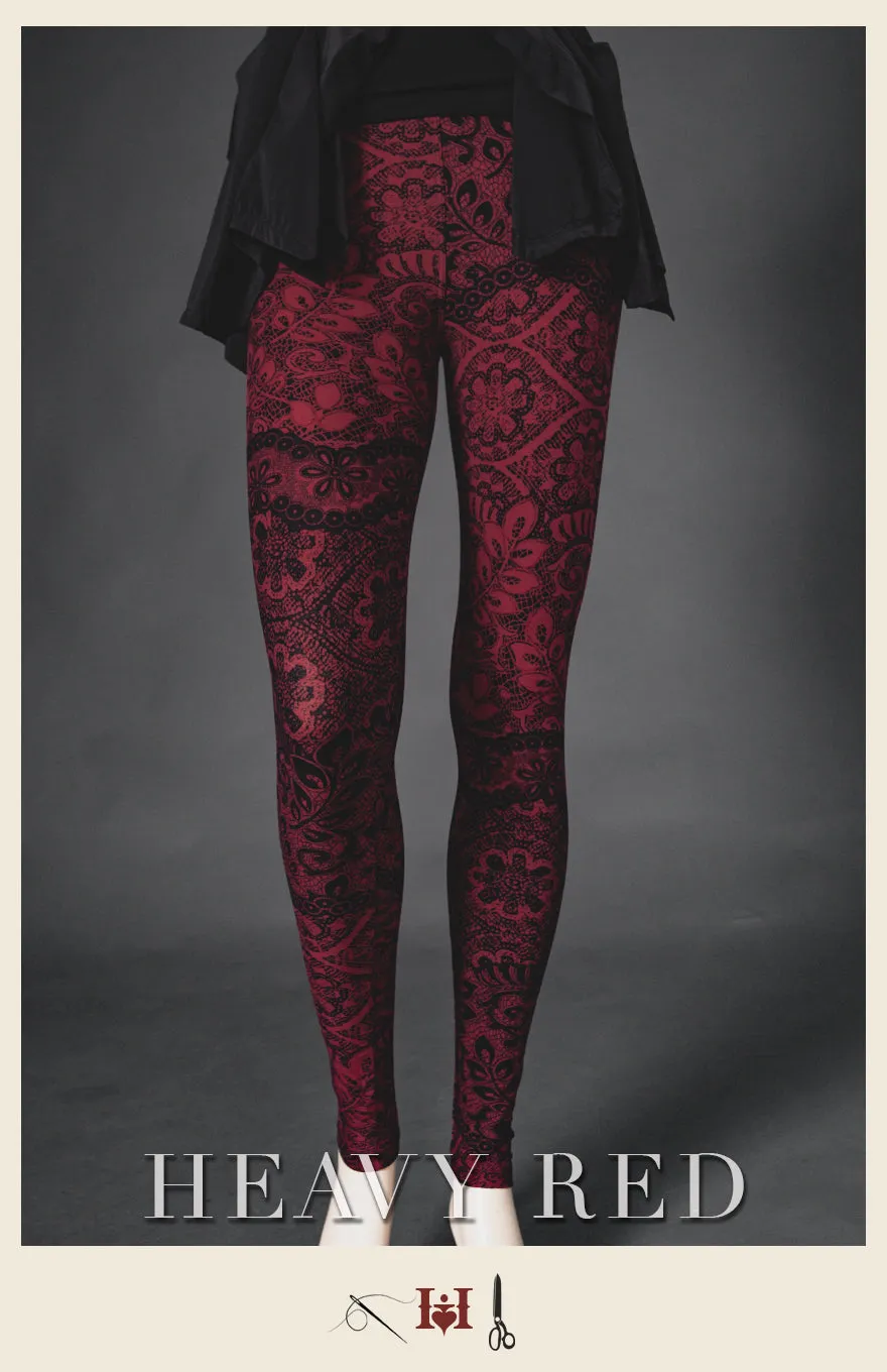 Blood & Lace Winter Leggings