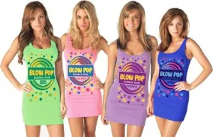 Blow Pop Bubble Gum Tank Dresses