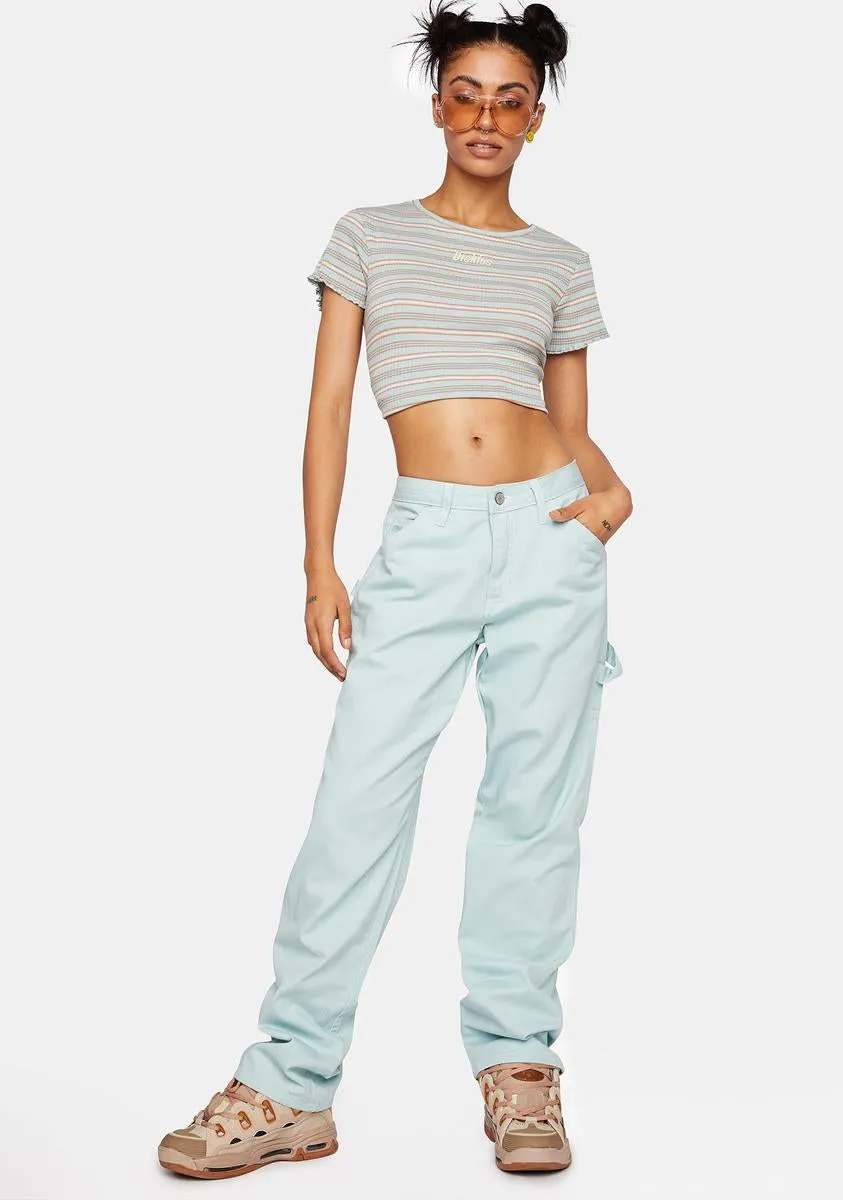 Blue Fade Carpenter Pants