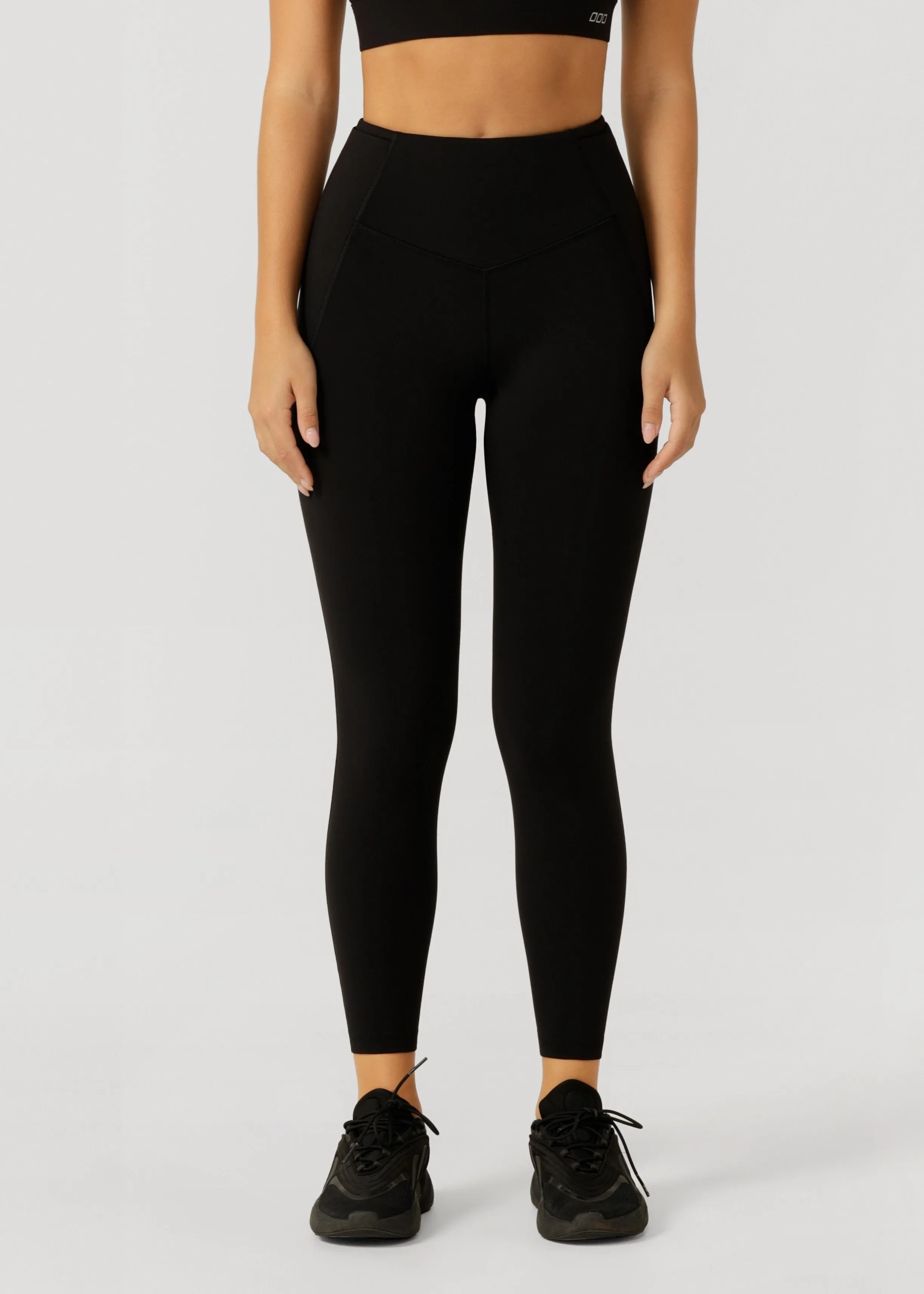 Booty Lift   Support Ankle Biter Leggings | Black
