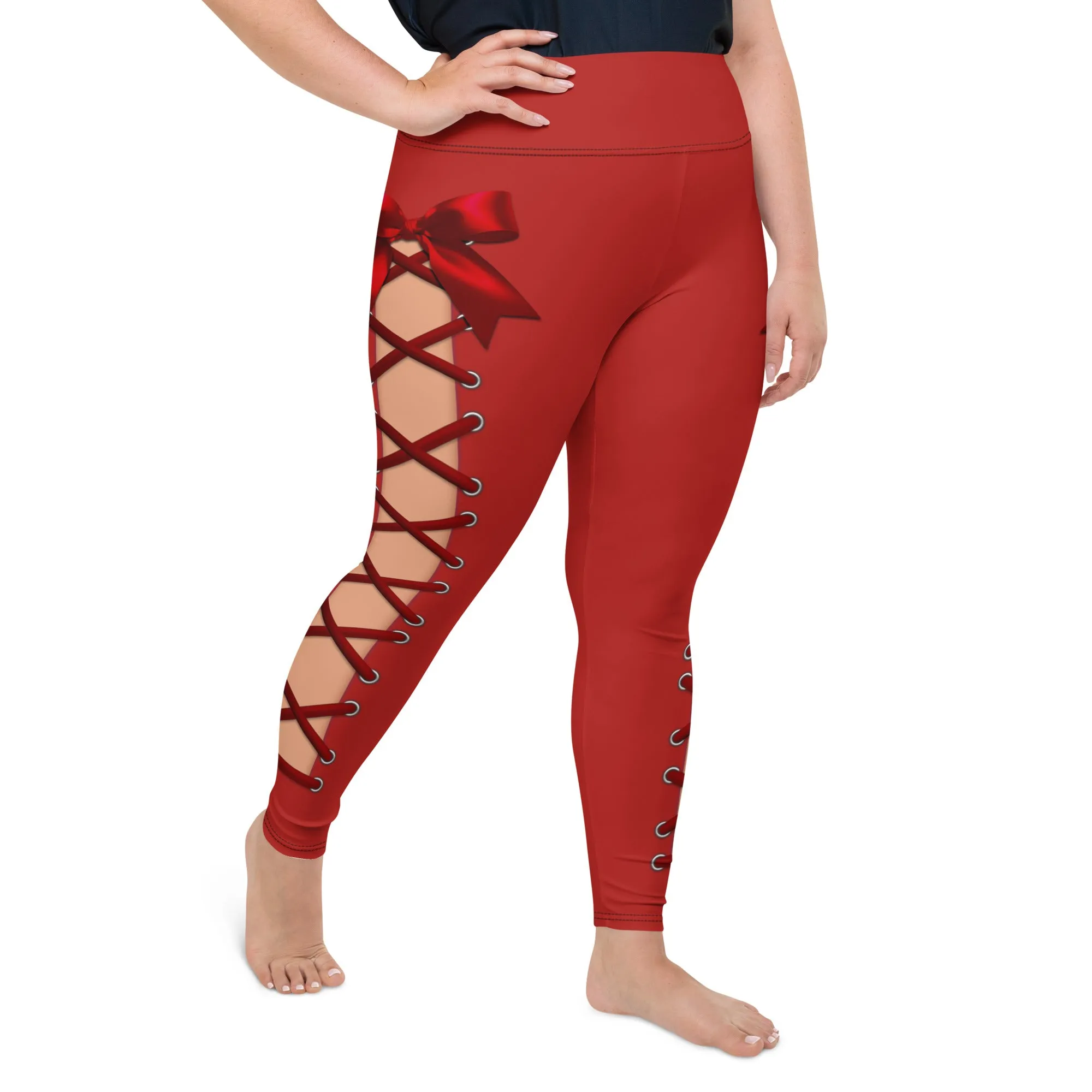 Bow Plus Size Leggings