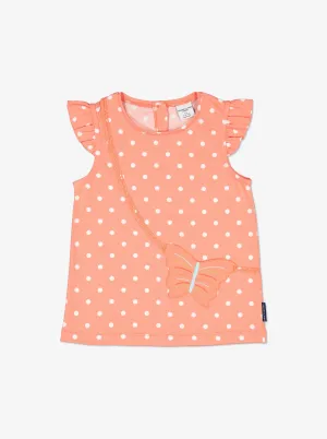 Butterfly Pocket Kids Top