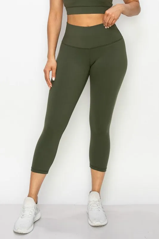 Buttery Soft Capri Activewear Leggings *Online Only*