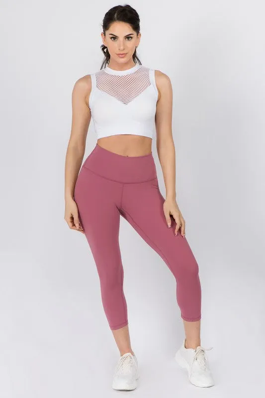 Buttery Soft Capri Activewear Leggings *Online Only*