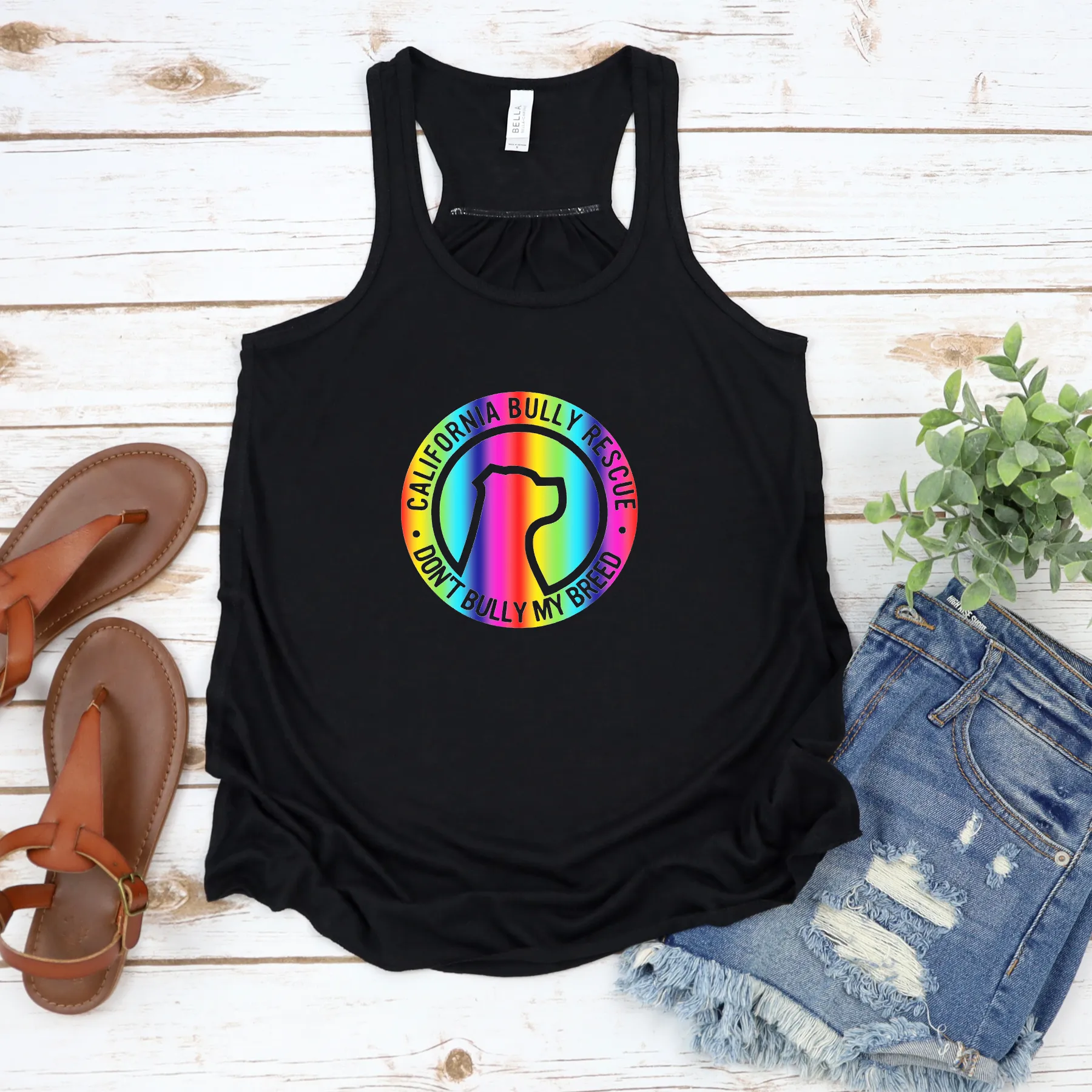 CA Bully Pride Flowy Tank
