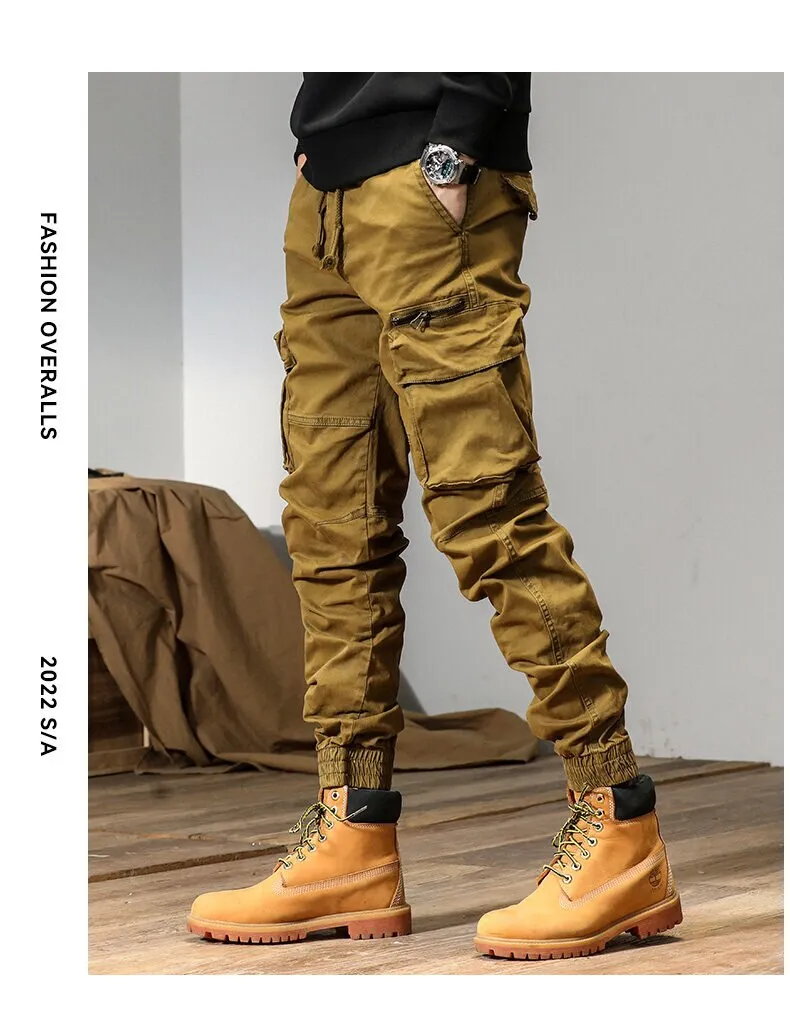CAAYU | Joggers Cargo Casual Pants Men