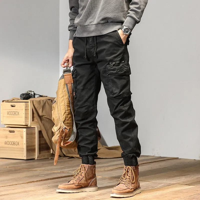 CAAYU | Joggers Cargo Casual Pants Men
