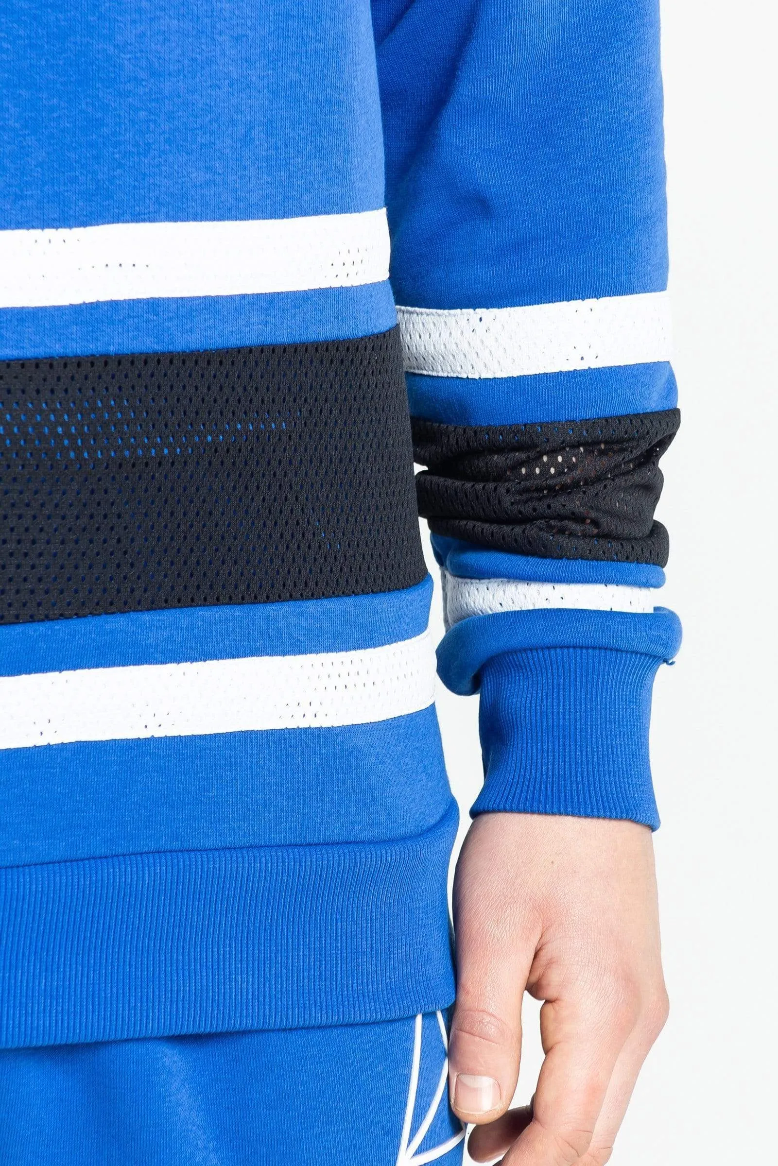 Carder Crew Neck Men's Sweatshirt - Royal Blue