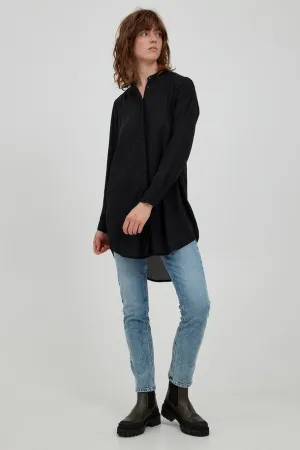 Cellani Longline Shirt (Black)