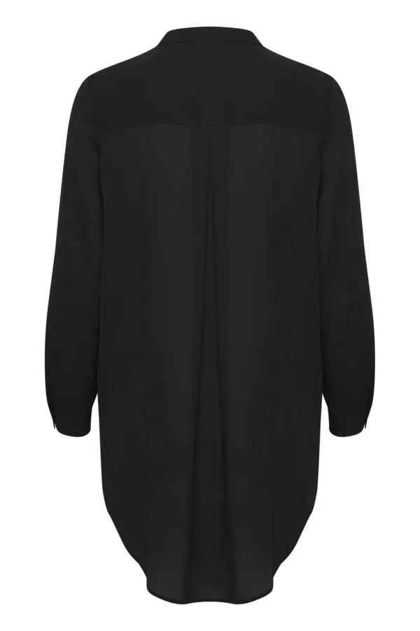 Cellani Longline Shirt (Black)