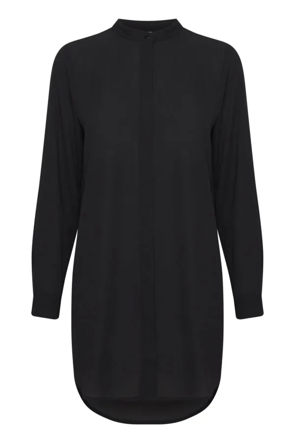 Cellani Longline Shirt (Black)