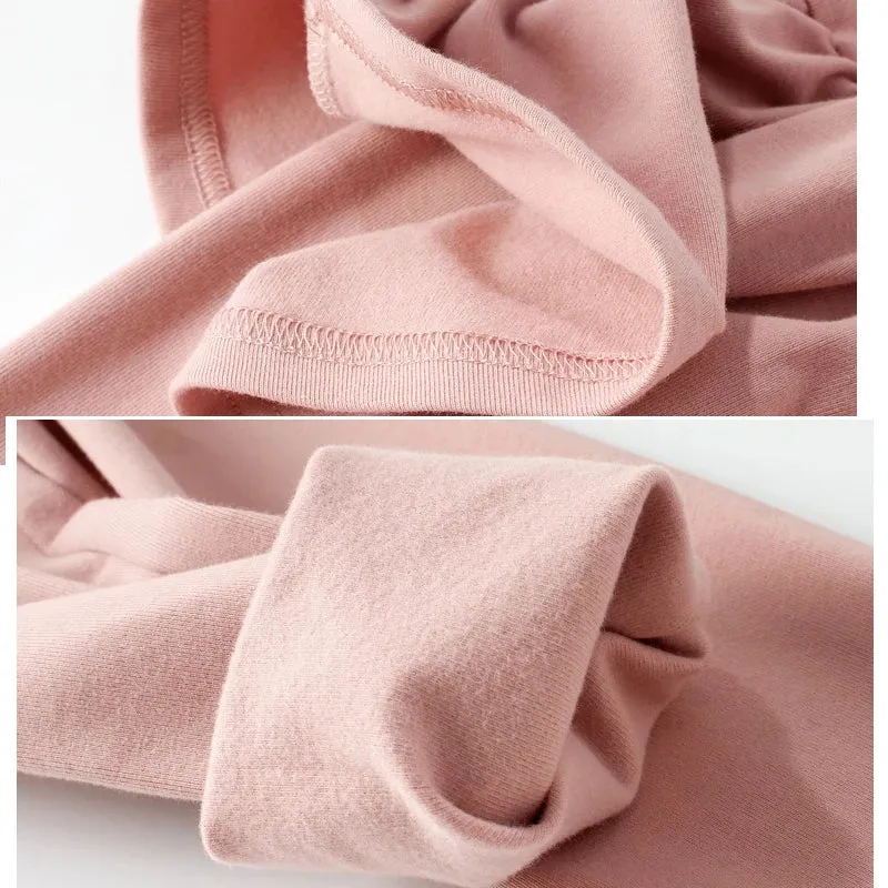 Children's Pants 5-15Y Girls Spring Autumn Trousers Kids's Cotton Versatile Solid Color Culottes Skirt Girls' Leggings