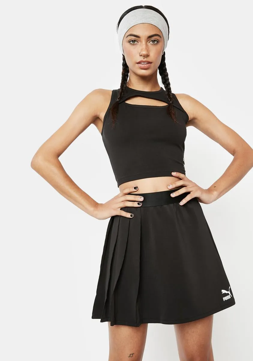 Classics Asymmetrical Mini Skirt