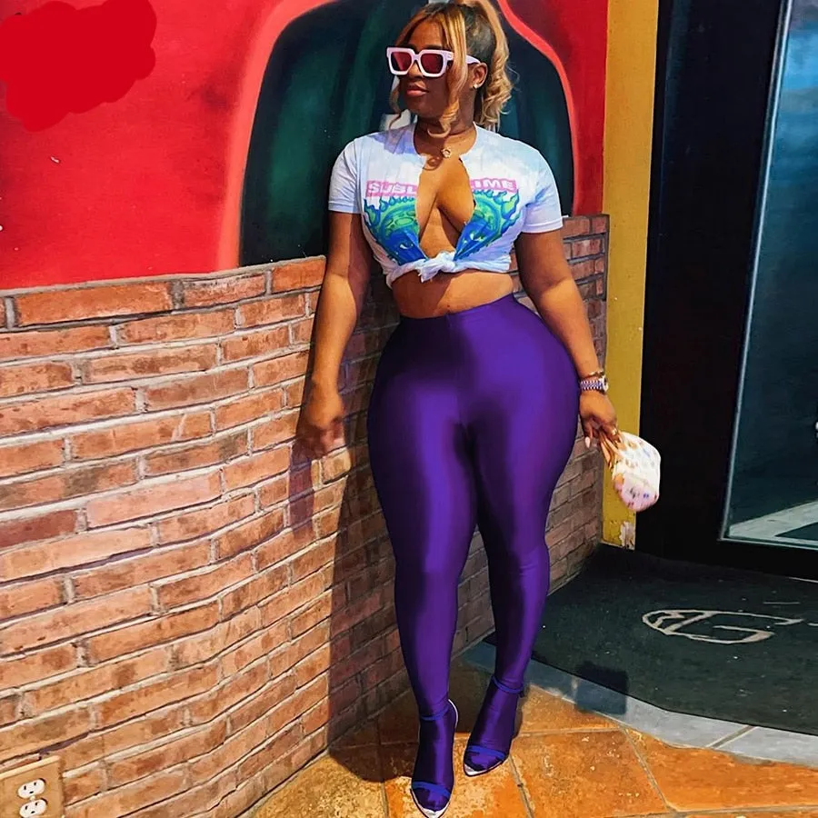 Color Body Shaping Leggings