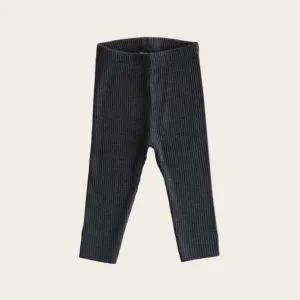 Cotton Modal Legging - Dark Grey Marle