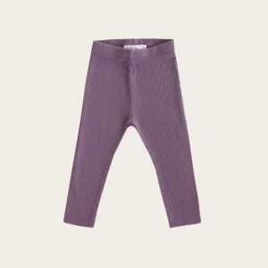 Cotton Modal Legging - Grape