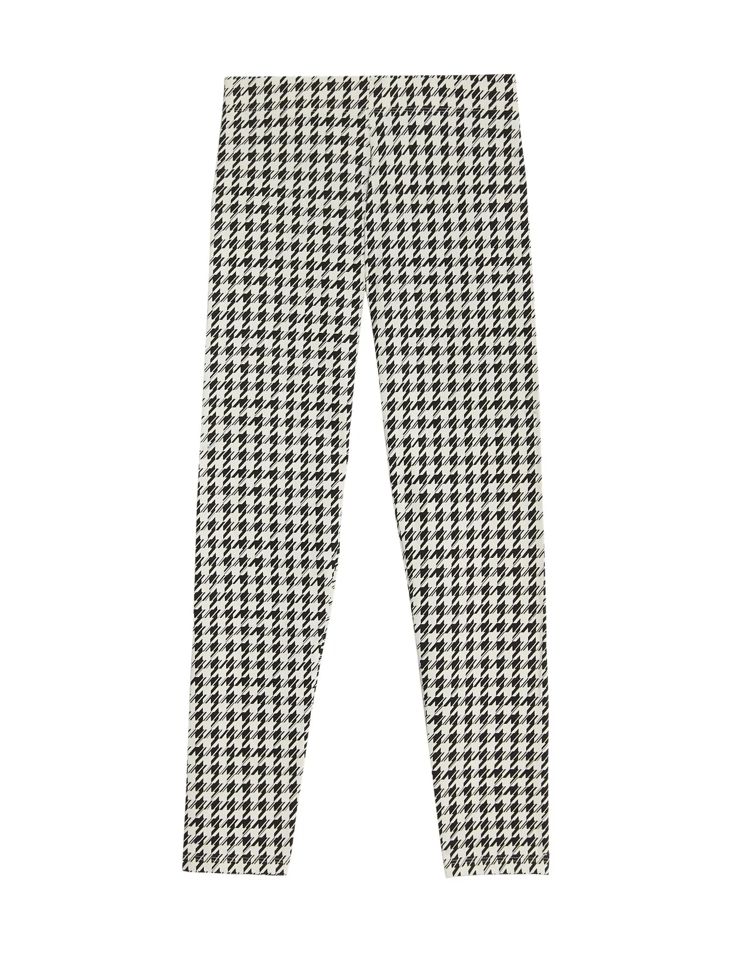 Cotton Rich Dogtooth Leggings
