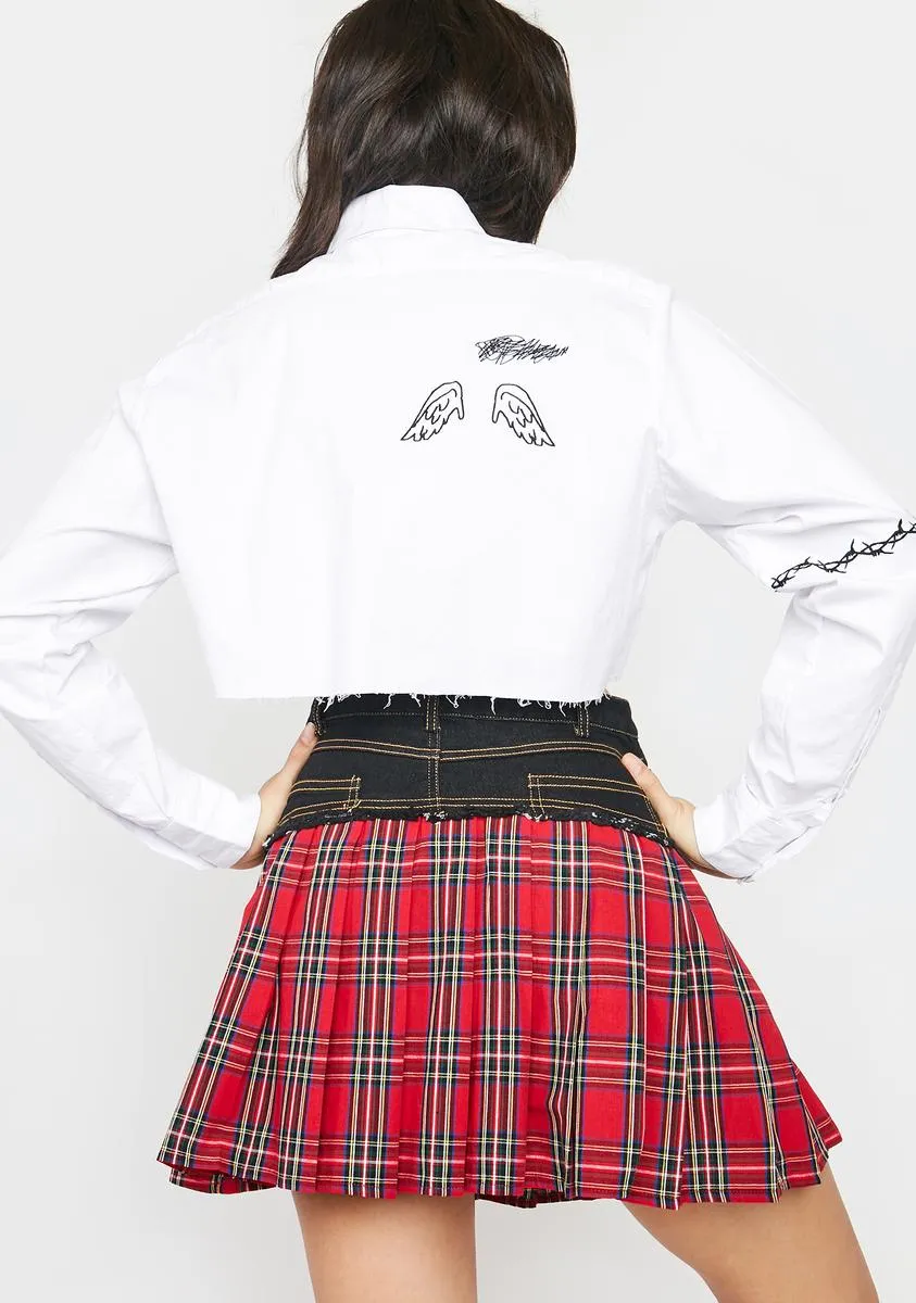 Courtesy Call Pleated Skirt