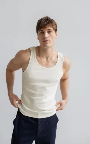 Crop Tank - Beige