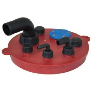 Diablo - Red Fuel Tank Hatch Lid - Suits Diablo Universal Tanks RWB4492