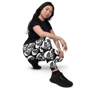 DOG BREED LEGGINGS with pockets - SUSSEX SPANIEL - HERTTAHOUND
