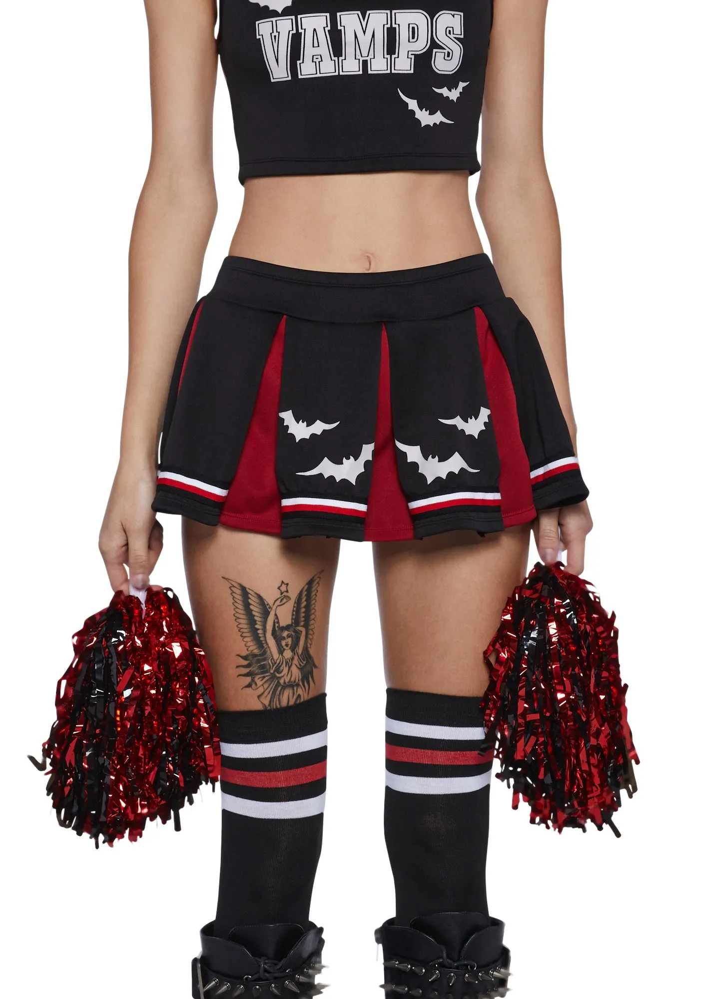 Dracula's Cheerleader Costume Set