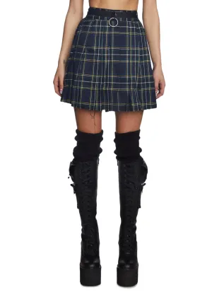 Dress Code Plaid Skirt