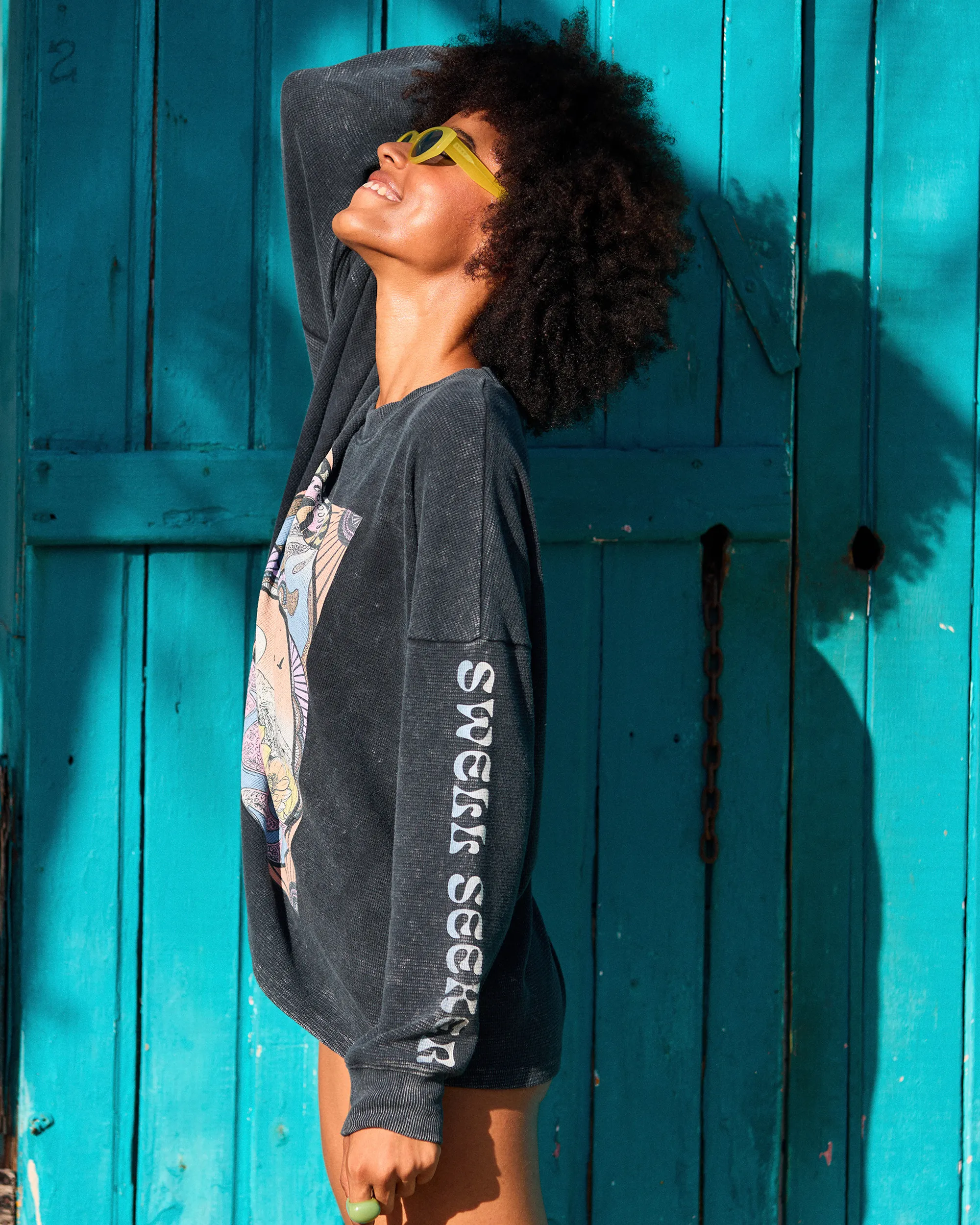 East Side Sweatshirt in Anthracite
