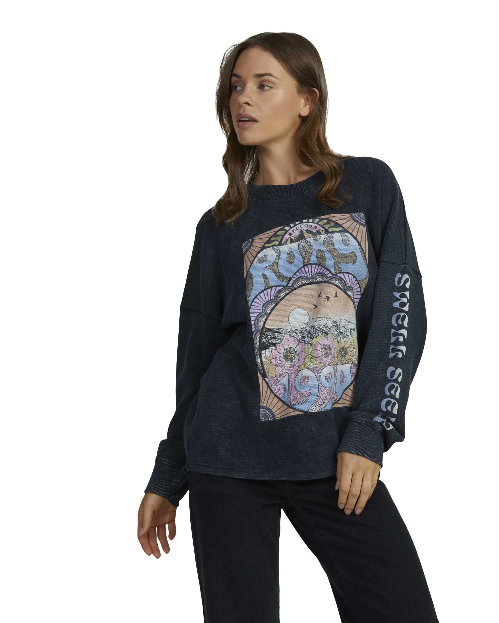 East Side Sweatshirt in Anthracite