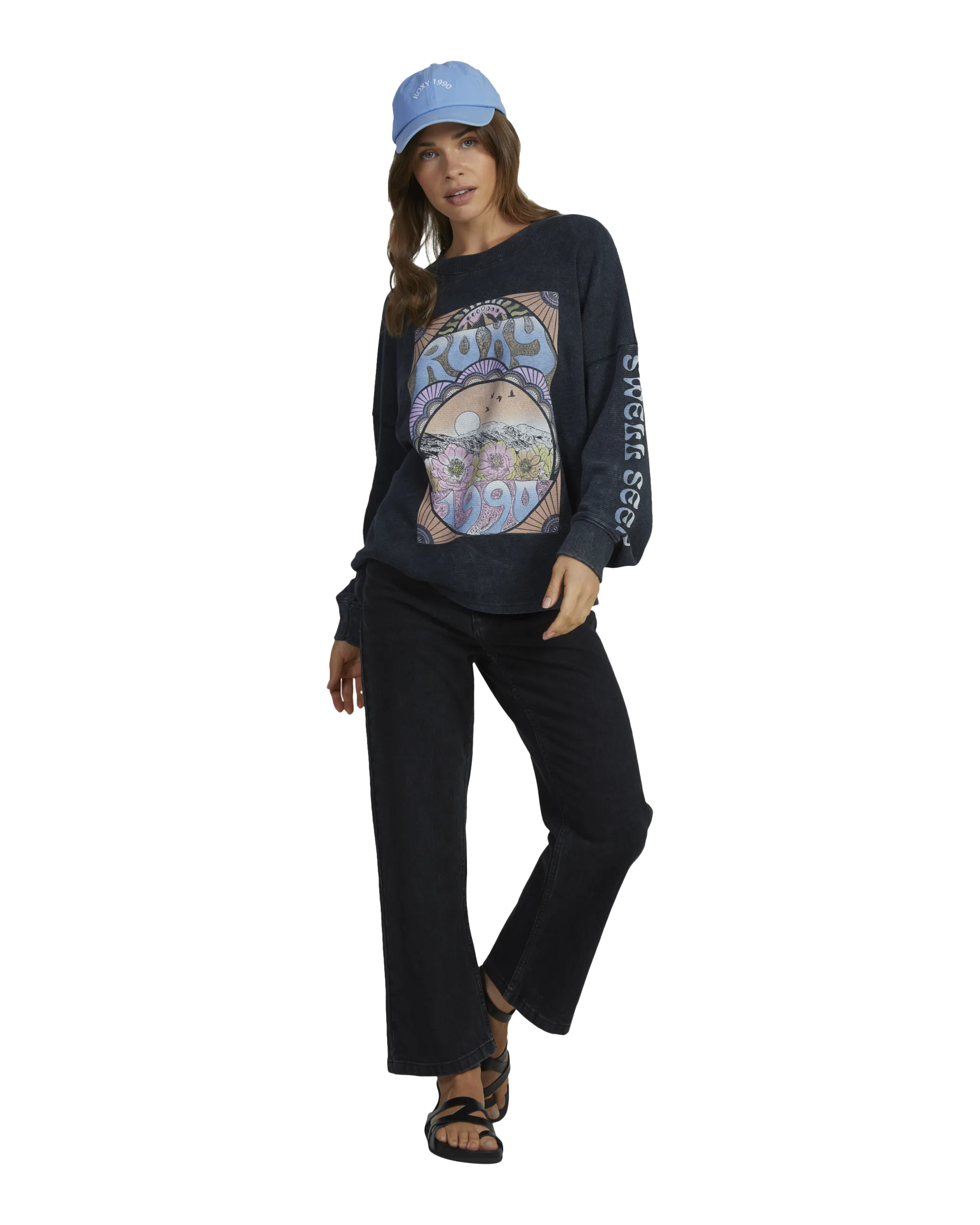 East Side Sweatshirt in Anthracite