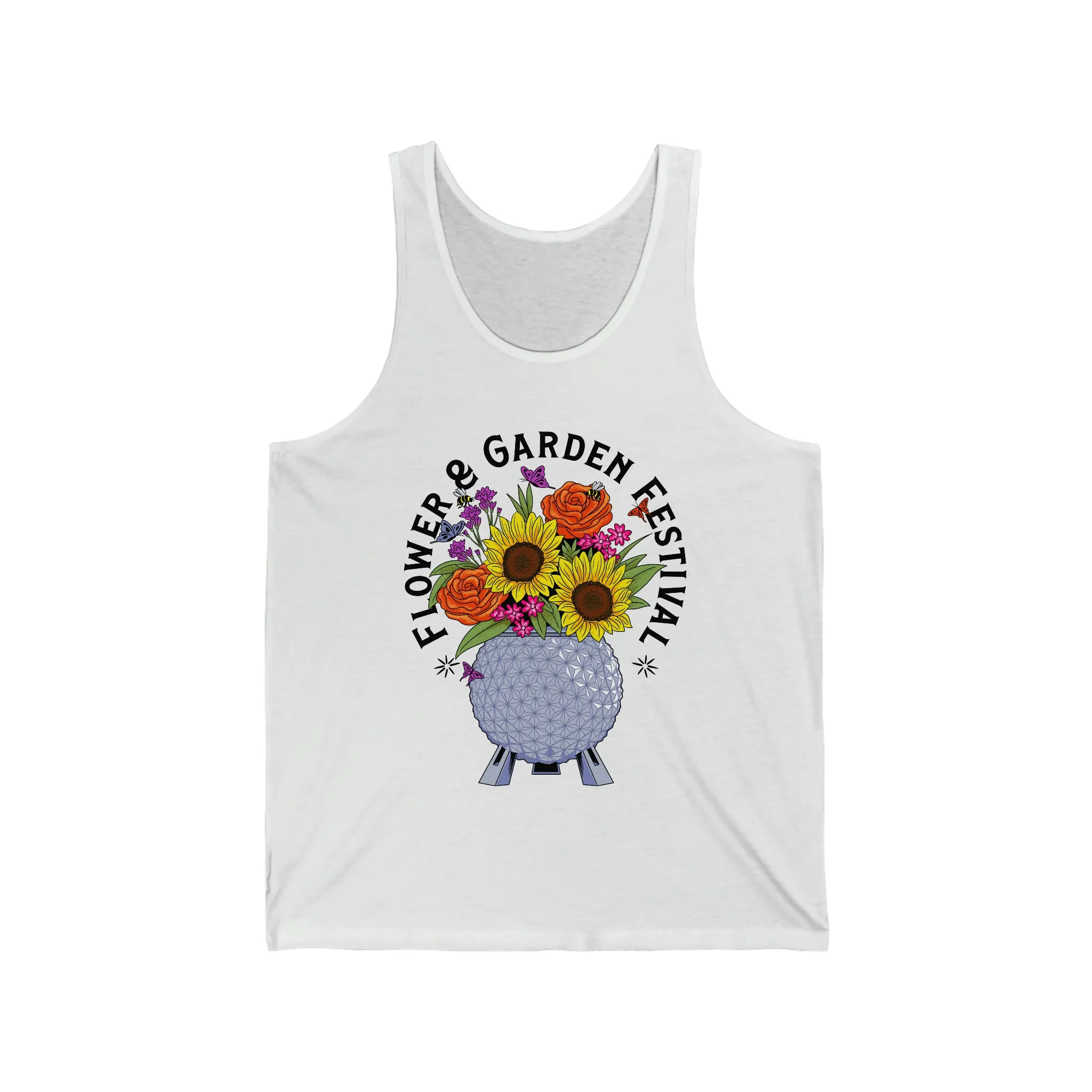 EPCOT Flower & Garden Unisex Tank Top