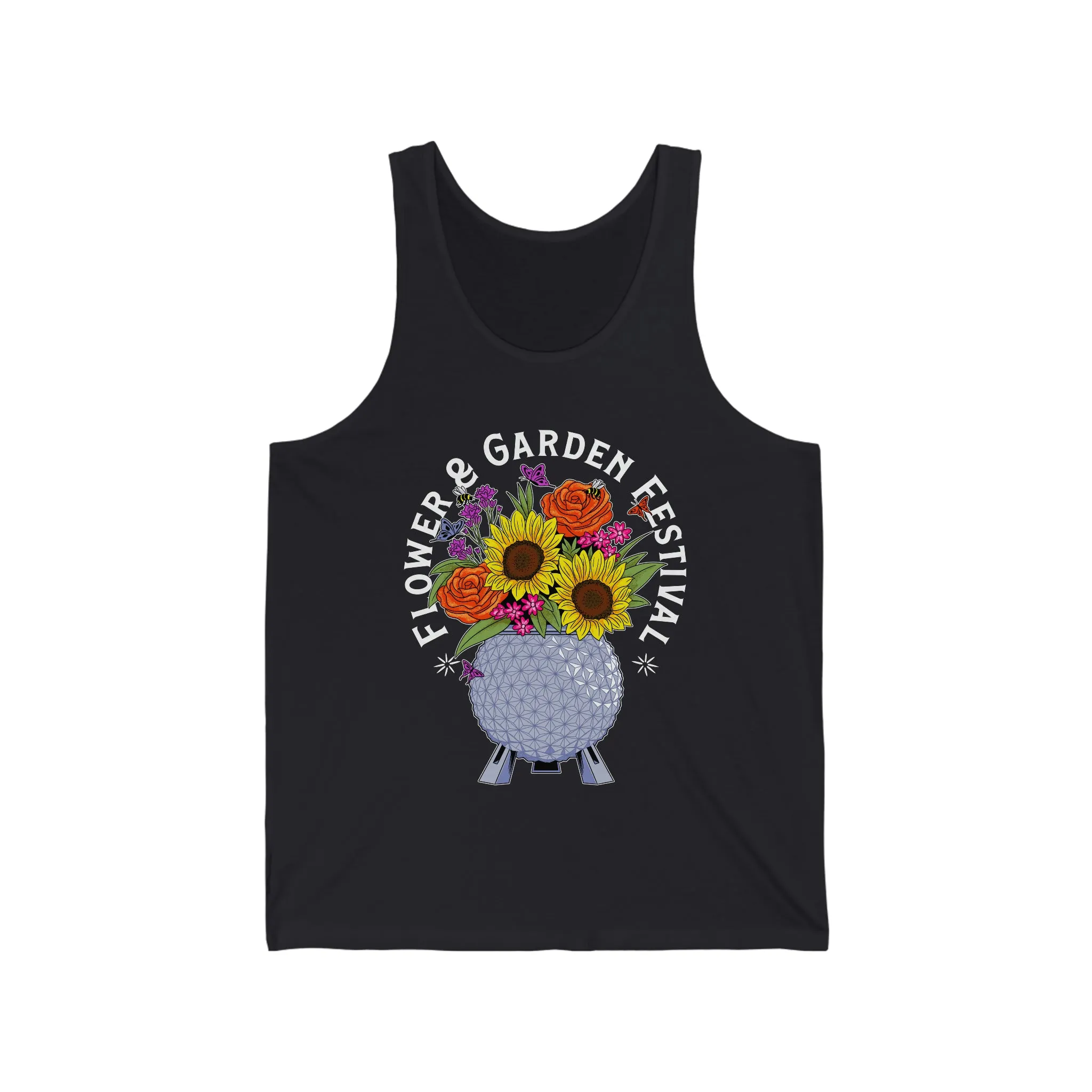 EPCOT Flower & Garden Unisex Tank Top