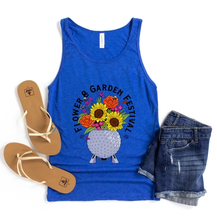 EPCOT Flower & Garden Unisex Tank Top