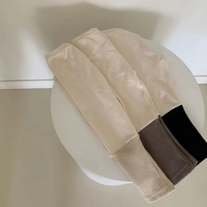 Eula Ribbed Cotton Leggings