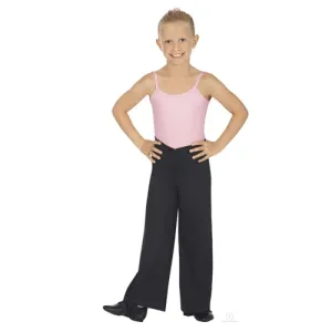 Eurotard Child Microfiber "V" Front Jazz Pants
