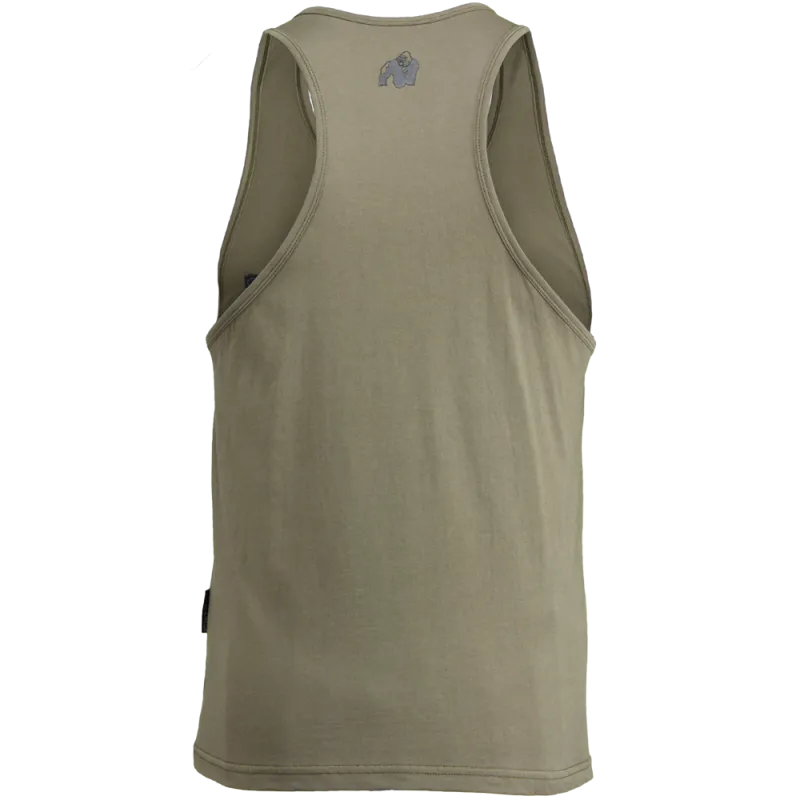 EVANSVILLE TANK TOP - ARMY GREEN