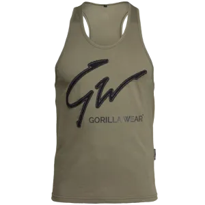EVANSVILLE TANK TOP - ARMY GREEN
