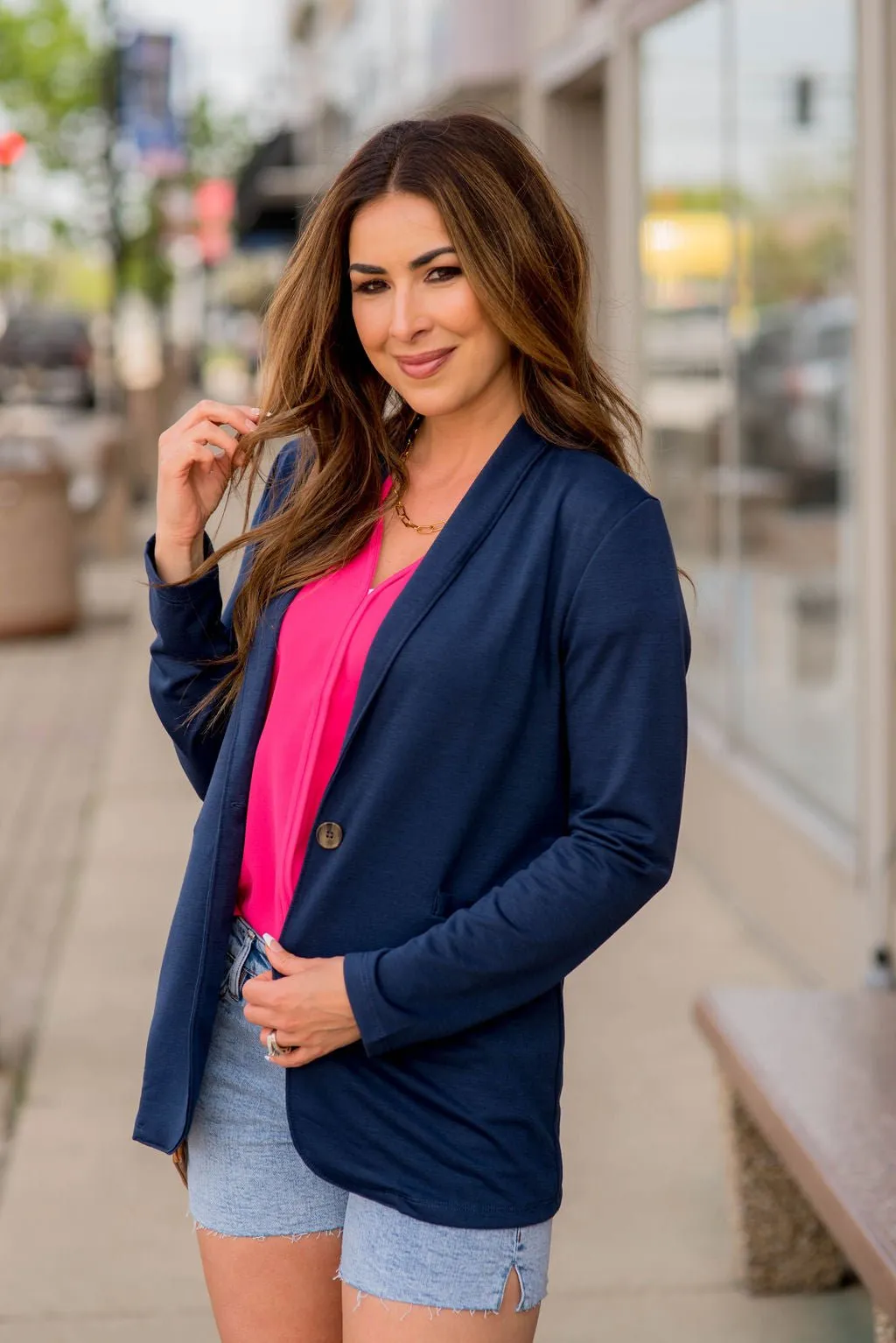 Everyday Cotton Blazer