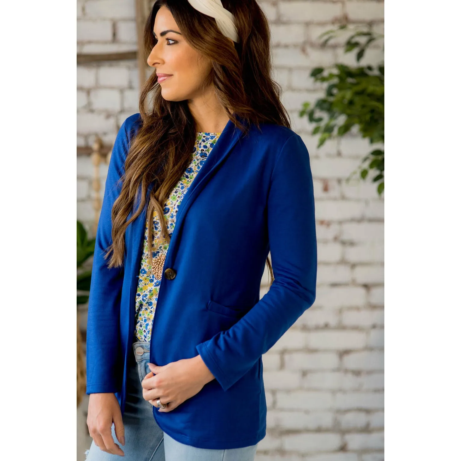 Everyday Cotton Blazer