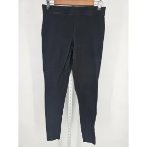Express Womens Sz M Pull On Solid Black Full Length Leggings