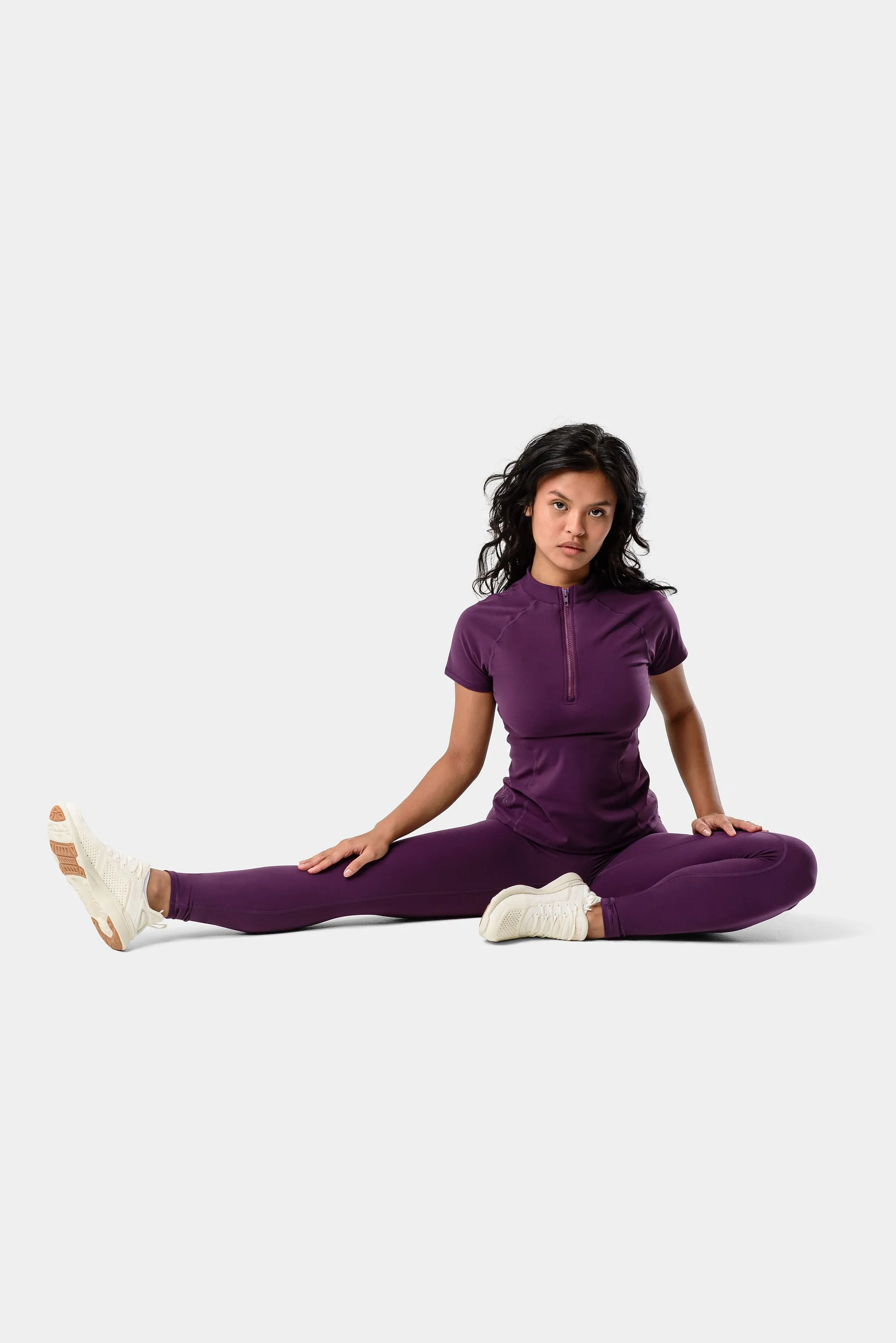 Featherlite Enhance Leggings 27" - Blackberry Wine