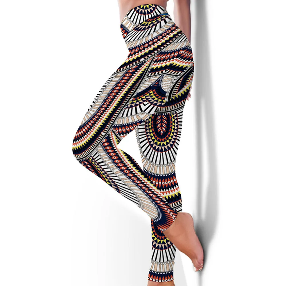 Fitstyle Breathable High Waist Peach Hip Raise Skinny Sports Fitness Leggings Skinny Yoga Pants Women
