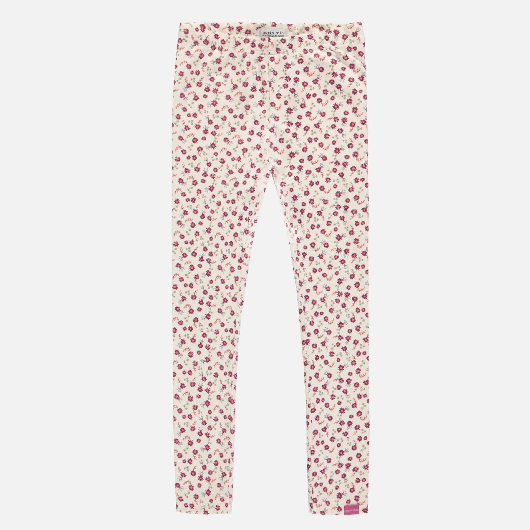 Flared Fit Purple-Pink Crinkle Jersey Dress   Floral Legging Set