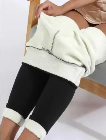 Fleece-Lined High-Waisted Leggings