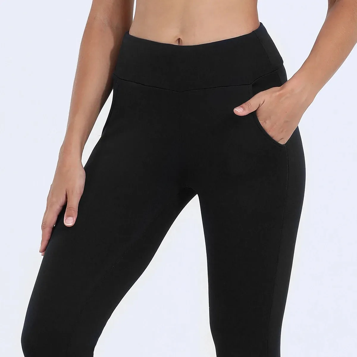 Fleece-Lined High-Waisted Leggings