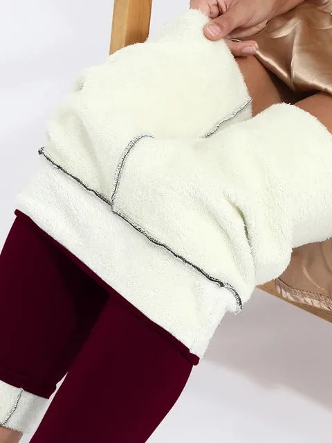 Fleece-Lined High-Waisted Leggings