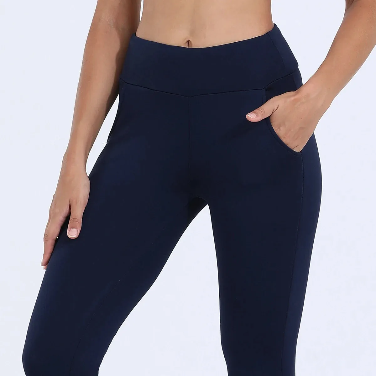 Fleece-Lined High-Waisted Leggings