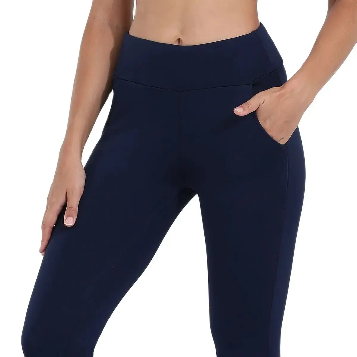 Fleece-Lined High-Waisted Leggings