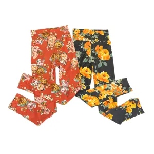 Floral Leggings For Girls